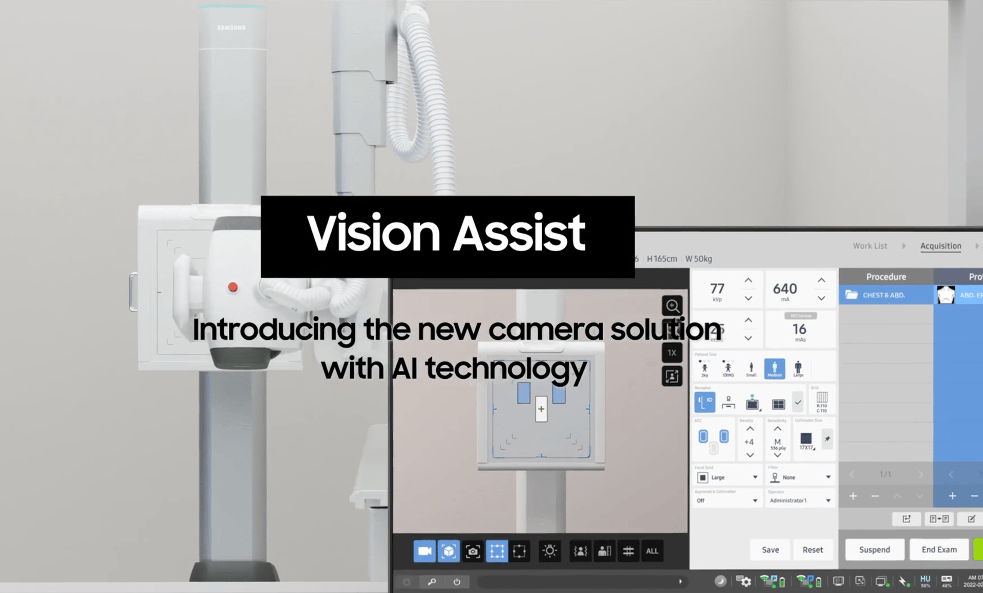 Samsung Healthcare USA | Radiography | AccE GC85A Vision+